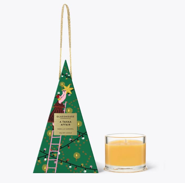 Glasshouse Christmas Hanging Ornament A Tahaa Affair - Exquisite Laser Clinic 