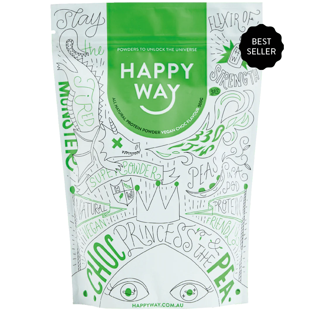Happy Way Plant Protein Protein Powder Chocolate Vegan 1kg