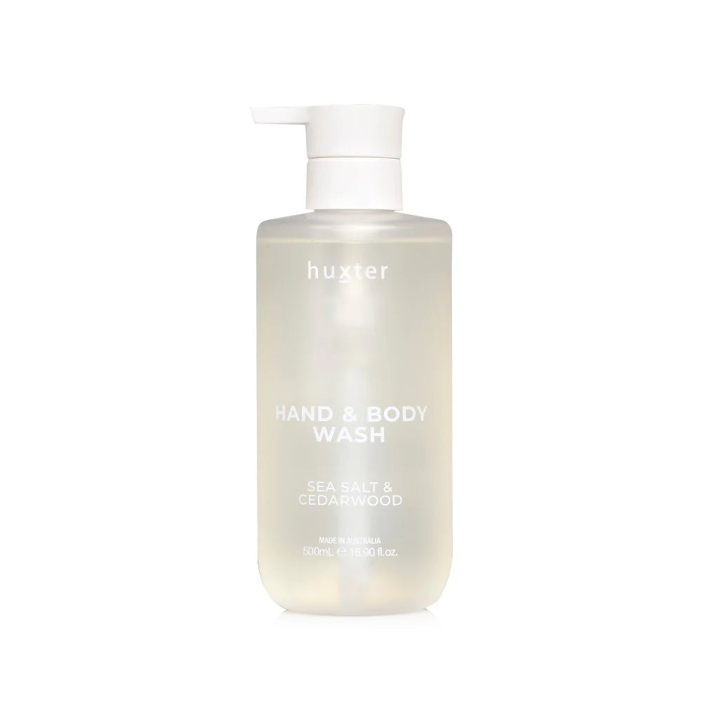 huxter huxter Hand & Body Wash - Sea Salt & Cedarwood - 500ml