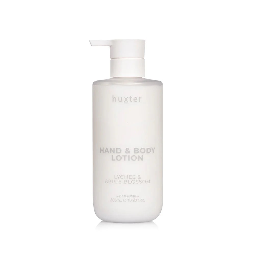 huxter huxter Huxter Hand & Body Lotion - Lychee & Apple Blossom - 500ml