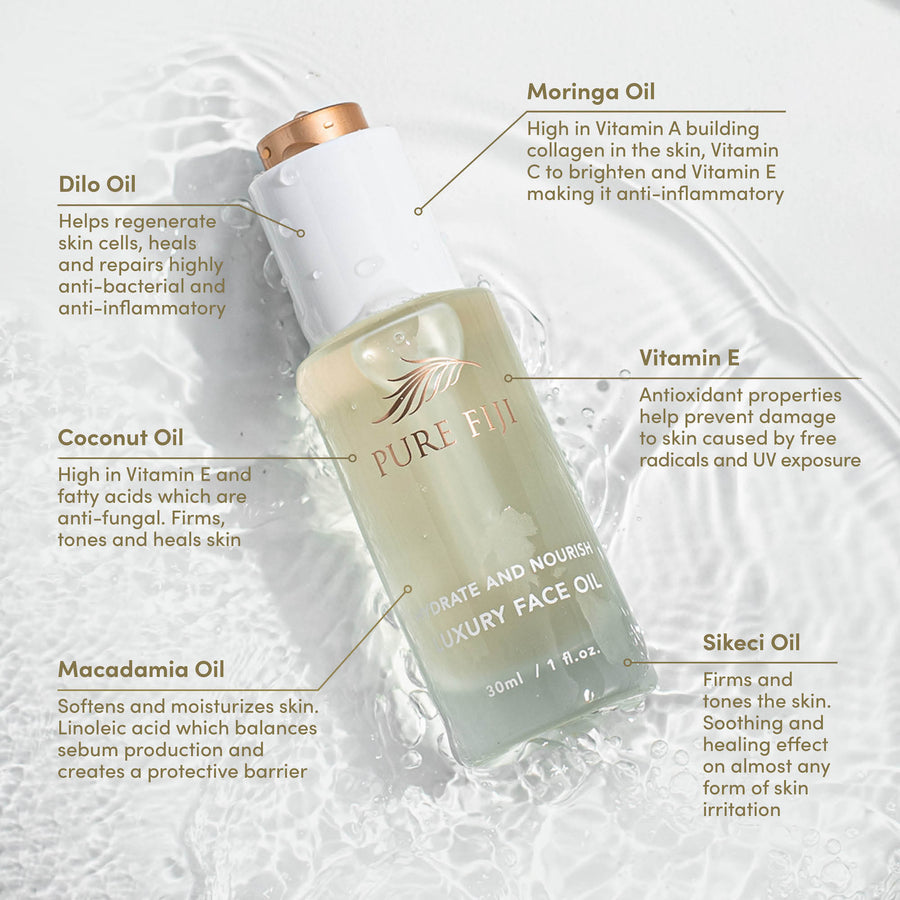 Pure Fiji Luxury Face Oil - Exquisite Laser Clinic 