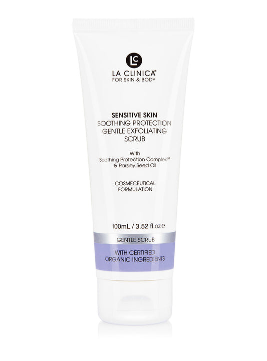 La Clinica Sensitive Skin Scrub LA CLINICA Sensitive Skin Soothing Protection Gentle Exfoliating Scrub 100ml