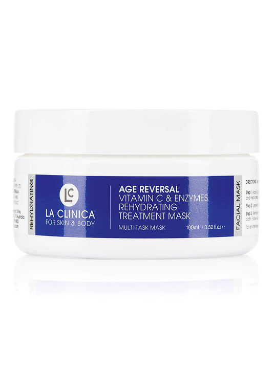 La Clinica Vitamin C Mask LA CLINICA Age Reversal Vitamin C & Enzymes Rehydrating Treatment Mask