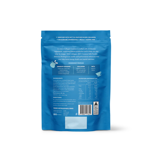 LOCAKO Coffee Creamer Locako Collagen Creamer - Performance - Madagascan Vanilla