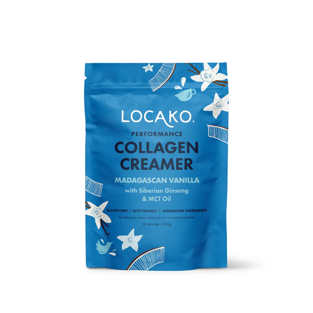LOCAKO Coffee Creamer Locako Collagen Creamer - Performance - Madagascan Vanilla