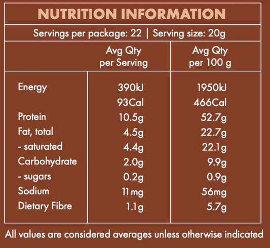 LOCAKO Coffee Creamer Locako Double Choc Fudge- Collagen Protein  (440g)