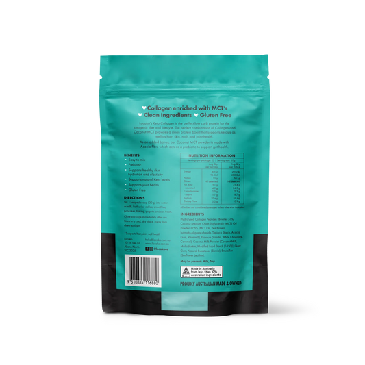 LOCAKO Coffee Creamer Locako Vanilla White Chocolate - Collagen Protein (440g)