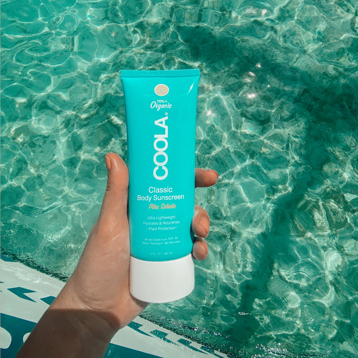 COOLA SUNCARE NZ Classic Body SPF30 Organic Sunscreen Lotion Tropical Coconut - Exquisite Laser Clinic 
