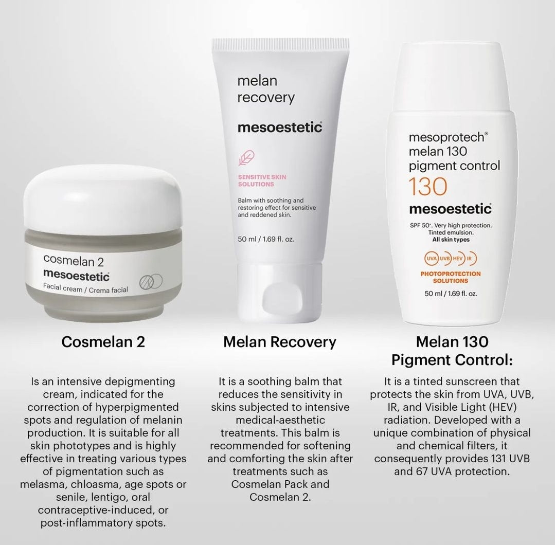mesoestetic skincare Mesoestetic Cosmelan Home Maintenance Pack