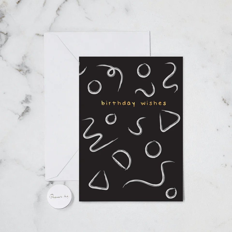 Papier HQ greeting card Greeting Card Birthday Wishes