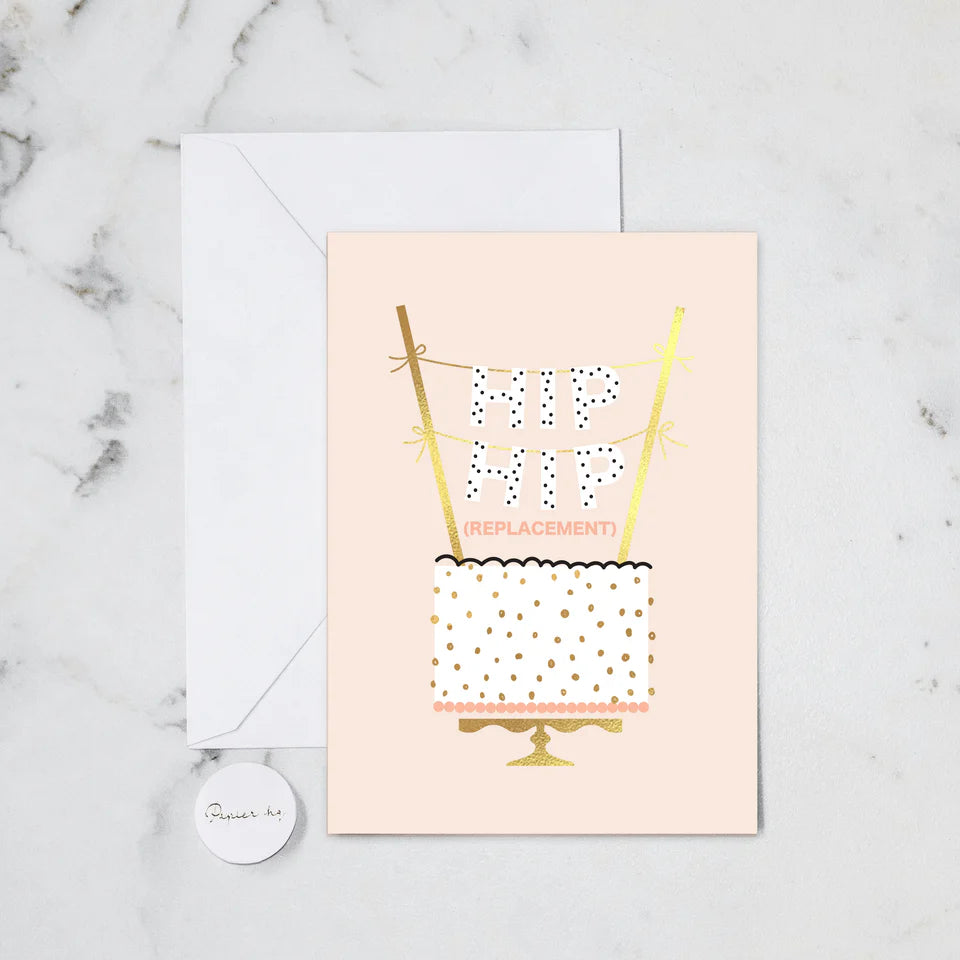 Papier HQ greeting card Greeting Card Hip Hip Hip (Replacement)