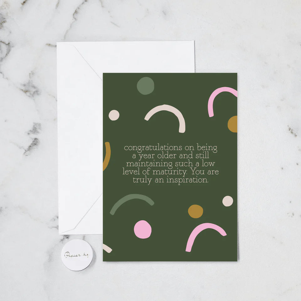 Papier HQ greeting card Greeting Card Low Maturity