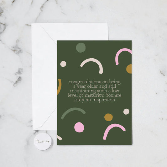 Papier HQ greeting card Greeting Card Low Maturity