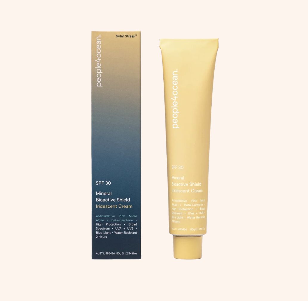 People For Ocean Sunscreen People for Ocean SPF 30 Mineral Bioactive Shield - Iridescent Cream 80g