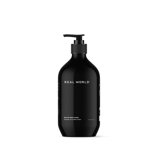 Real World body wash Real World Revive Body Wash - Koromiko, Kiwifruit & Lemongrass 500ml