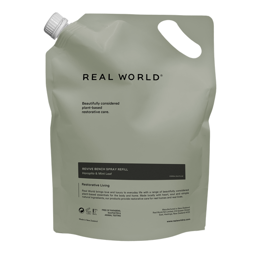 Real World home fragrance 1000ml Real World Rest Laundry Liquid - Mamaku & Star Jasmine