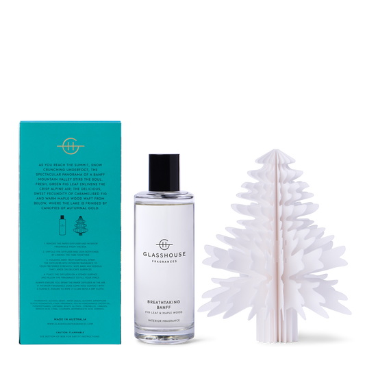 Glasshouse Interior Fragrance & Paper Diffuser - Breathtaking Banff **Last ones** - Exquisite Laser Clinic 