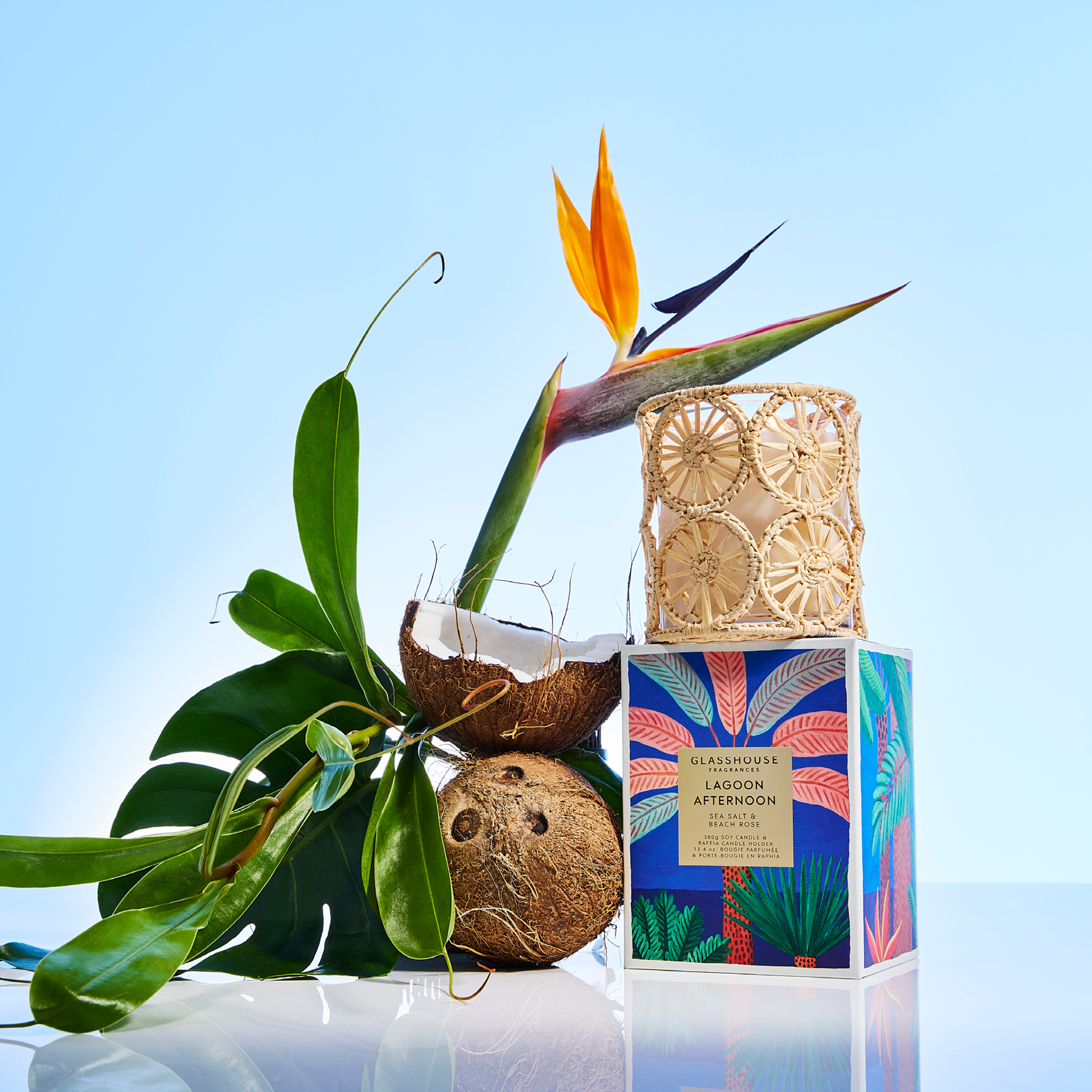 Glasshouse Summer Lagoon Afternoon Candle 380g ✨️ Limited Edition ✨️