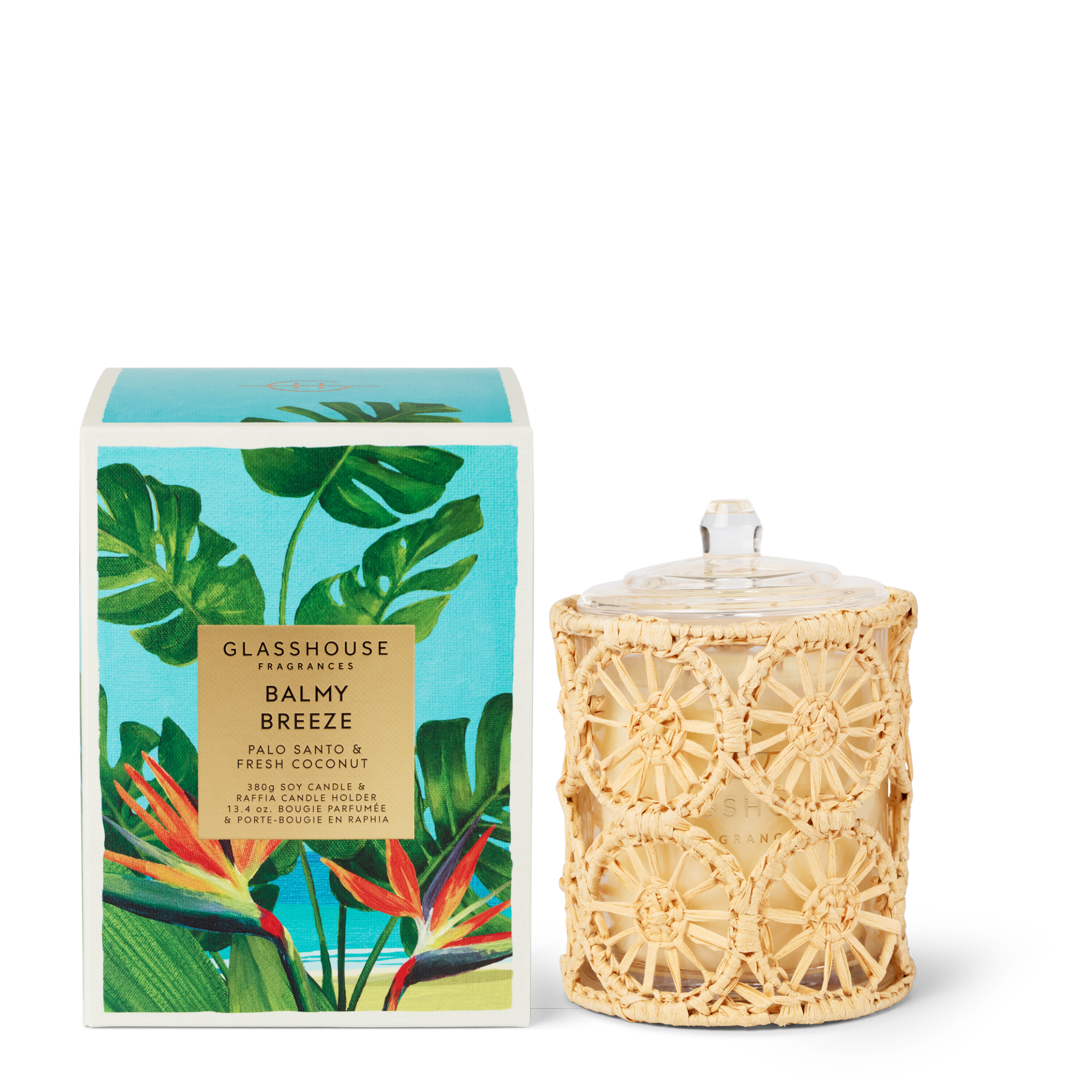 Glasshouse Summer Balmy Breeze Candle 380g ✨️ Limited Edition ✨️