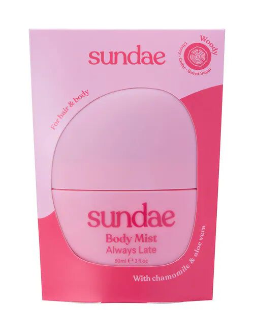 Sundae body care Sundae Body Mist Always Late