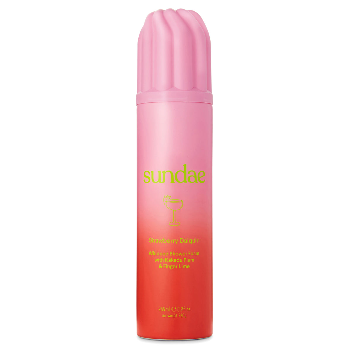Sundae body care Sundae Shower Foam Strawberry Daiquiri