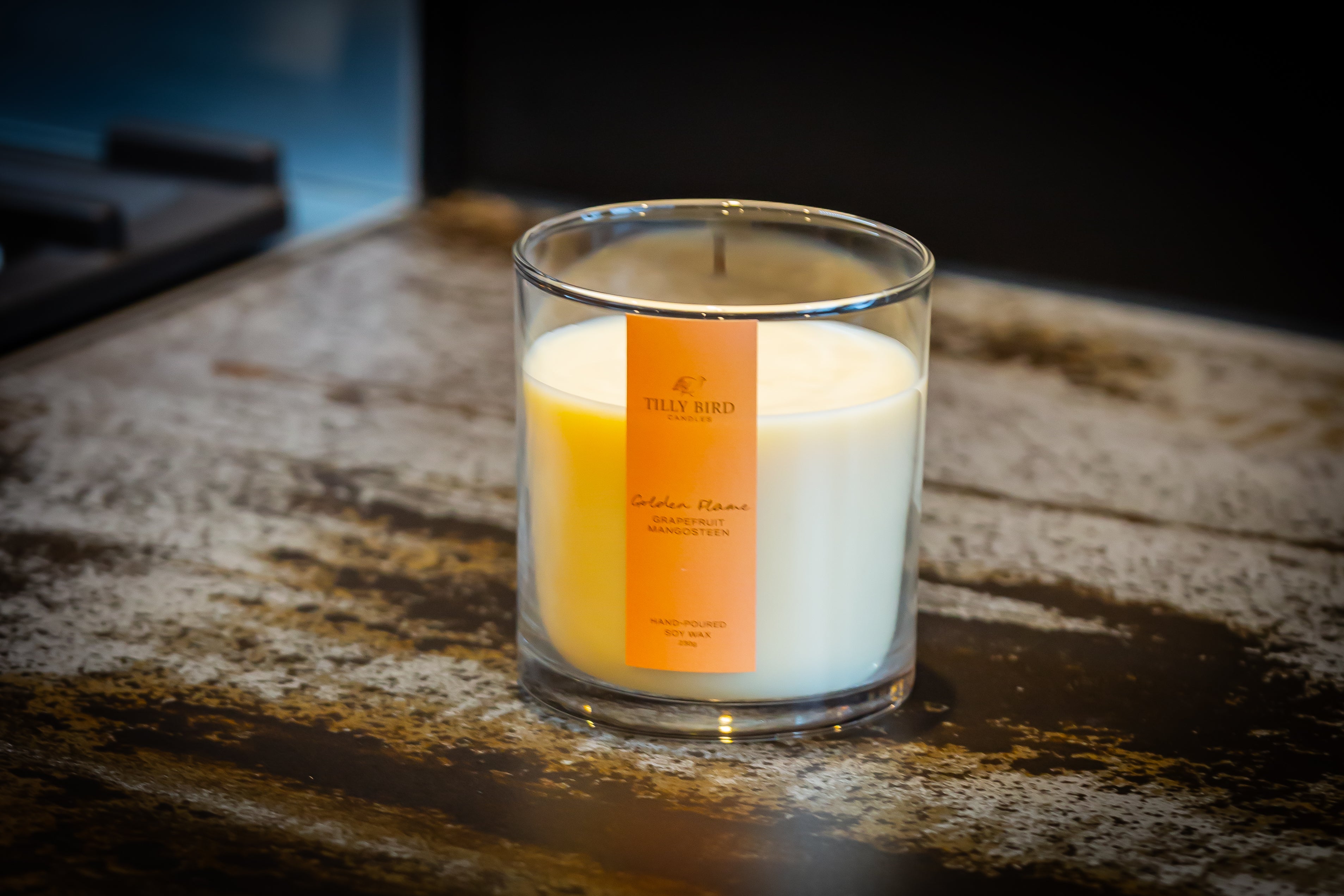 Tilly Bird candle Tilly Bird Candle - Golden Flame Grapefruit Mangosteen 230g