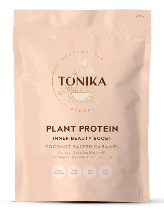 Tonika Plant Protein Coconut Salted Caramel - Exquisite Laser Clinic 