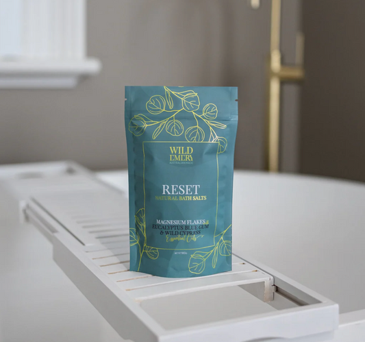 Wild Emery Bath Salts Reset Natural Bath Salts 180g