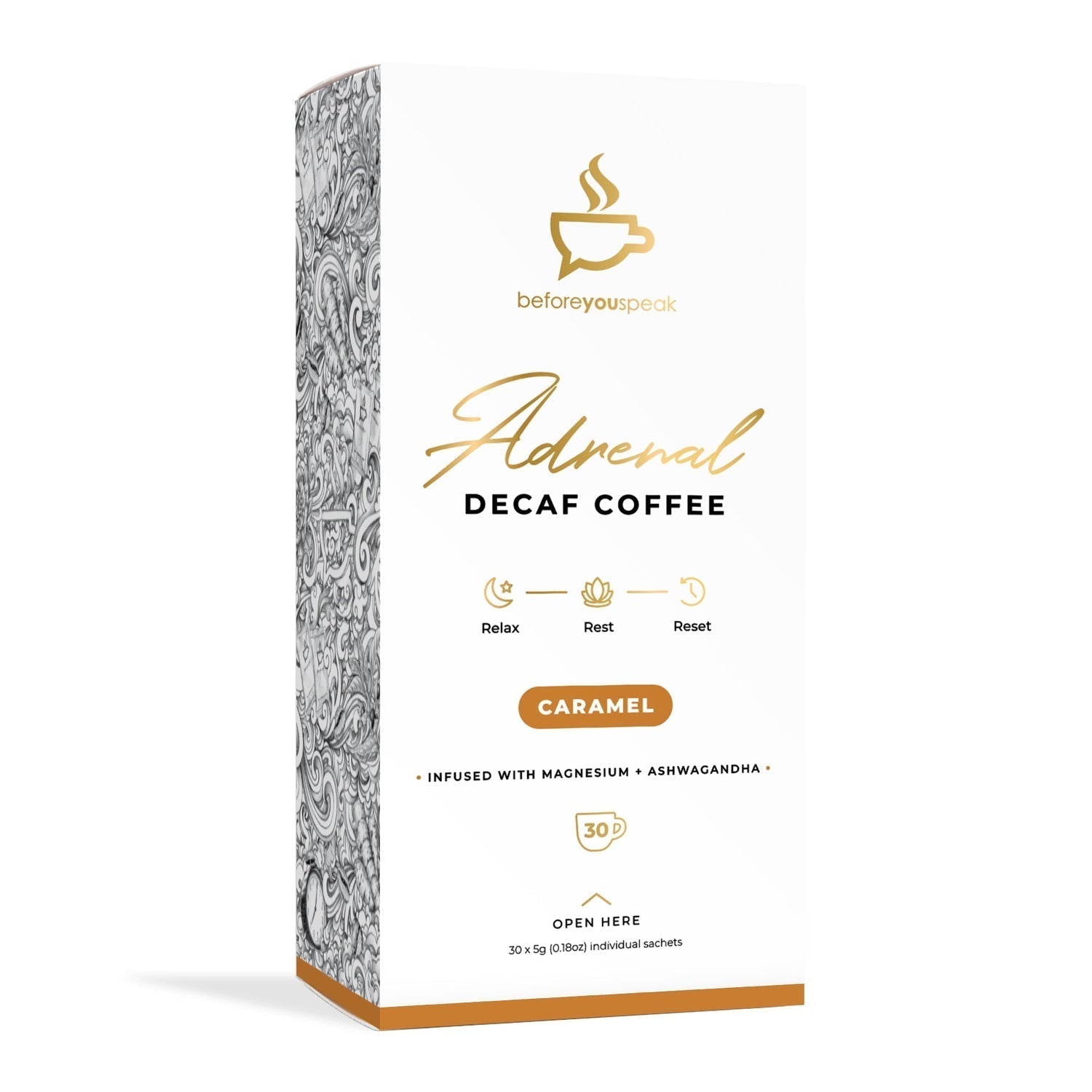 Adrenal Blend Decaf Caramel - Exquisite Laser Clinic