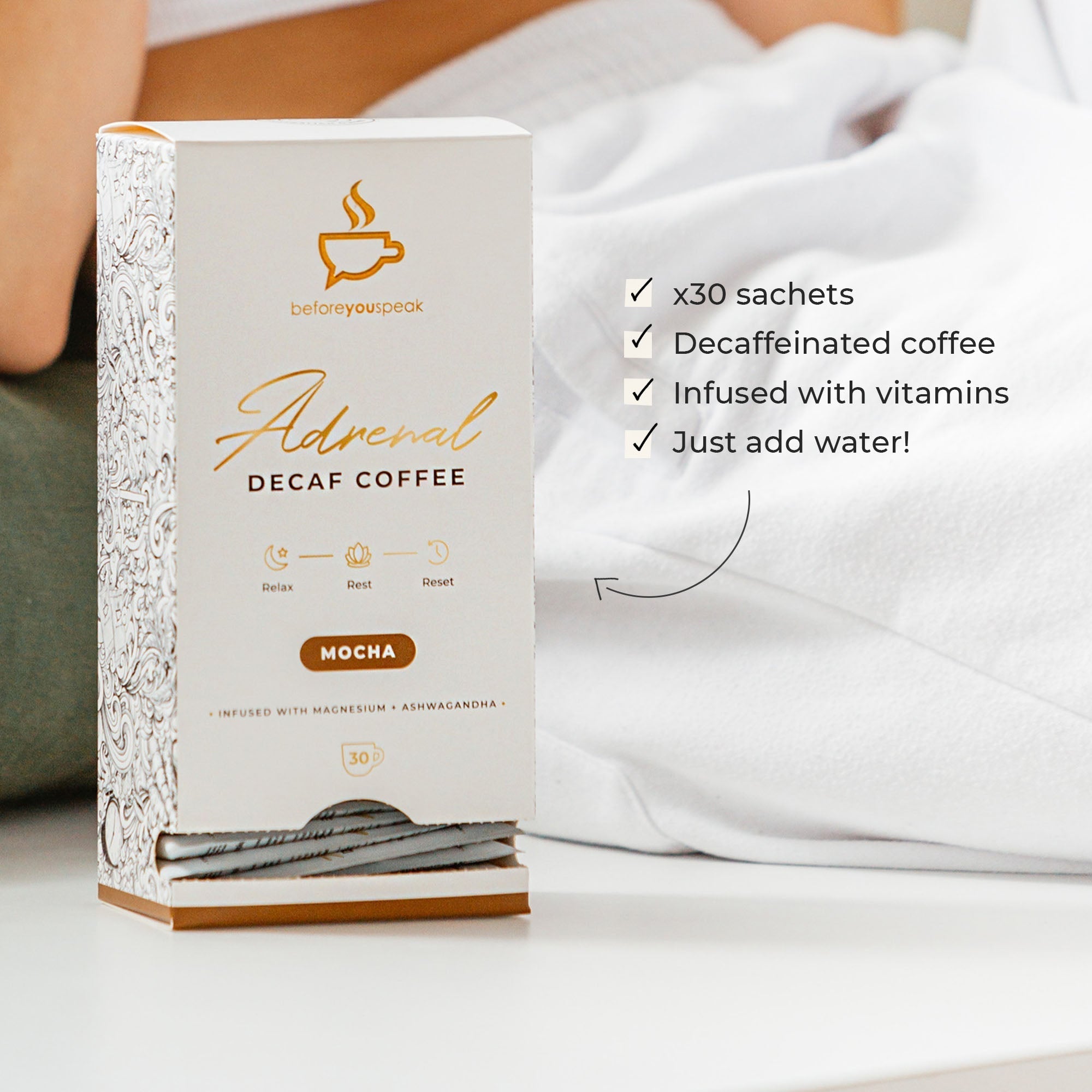 Adrenal Blend Decaf Mocha - Exquisite Laser Clinic