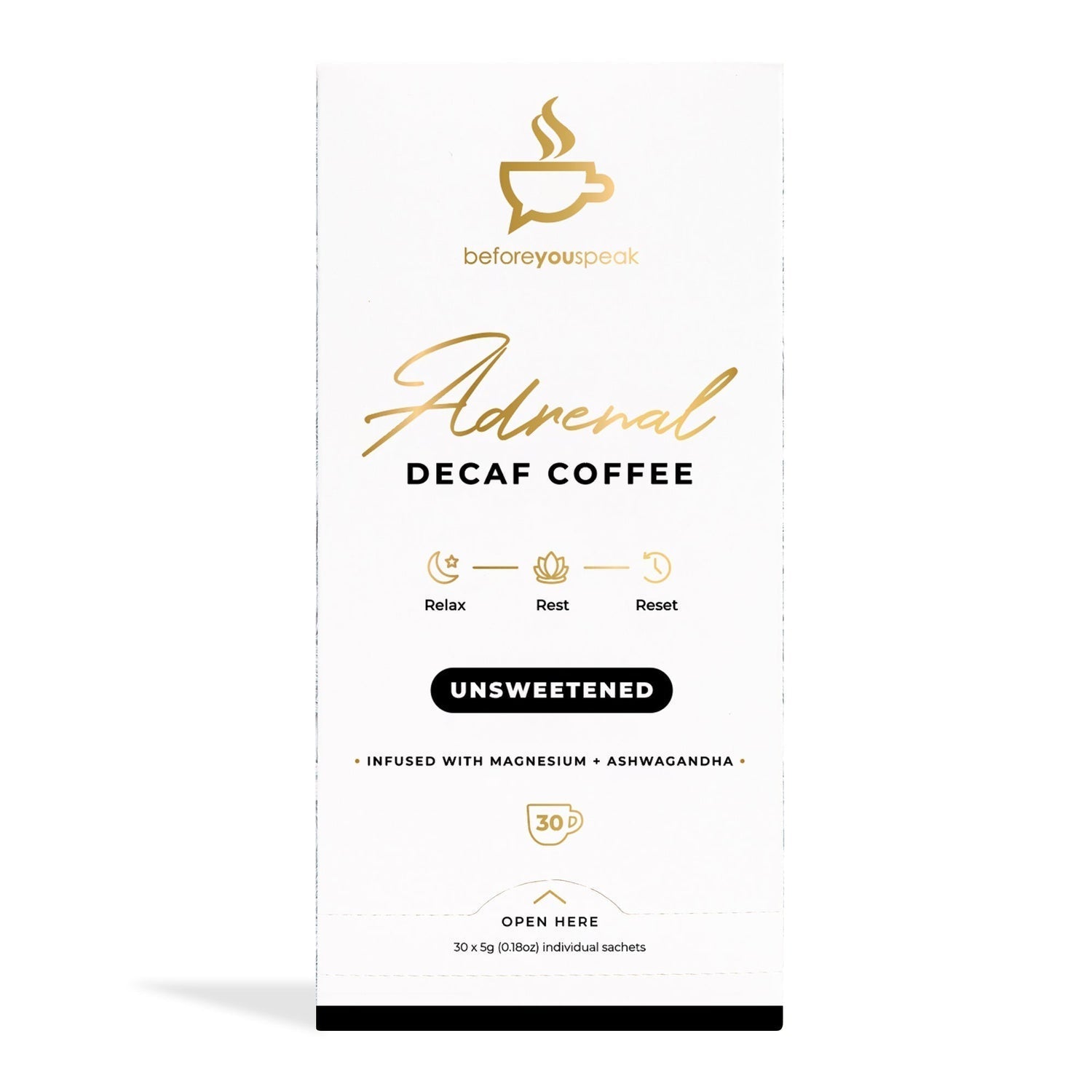 Adrenal Blend Decaf Unsweetened - Exquisite Laser Clinic