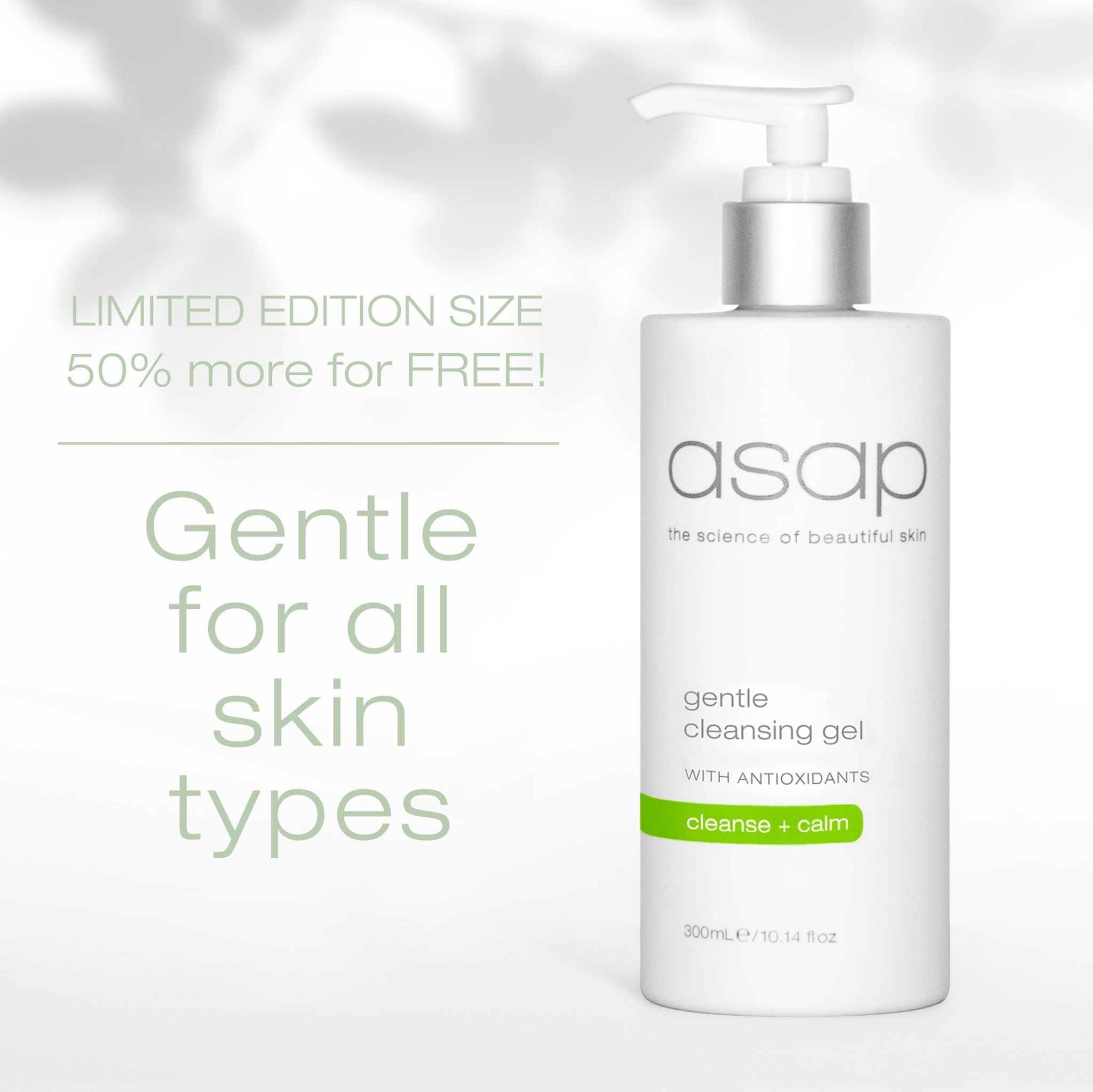 ASAP GENTLE CLEANSING GEL 300ML Limited Edition - Exquisite Laser Clinic