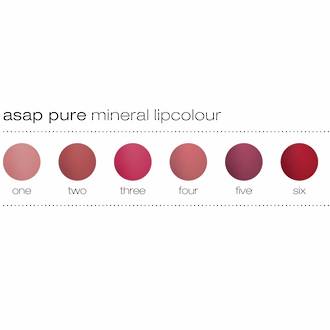 ASAP Makeup Mineral Lip Colour 6 shades - Exquisite Laser Clinic