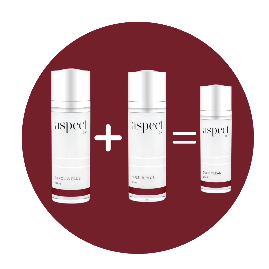 Aspect Dr Exfol A + Multi B Serum = FREE Travel Deep Clean - Exquisite Laser Clinic