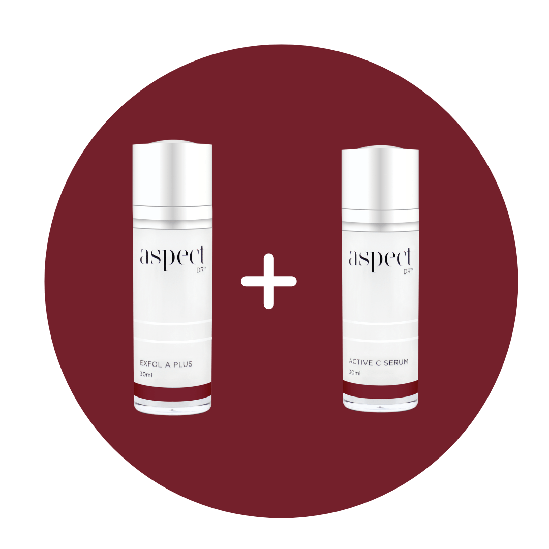 Aspect Dr Exfol A Plus Serum + Active C Serum Duo - Exquisite Laser Clinic