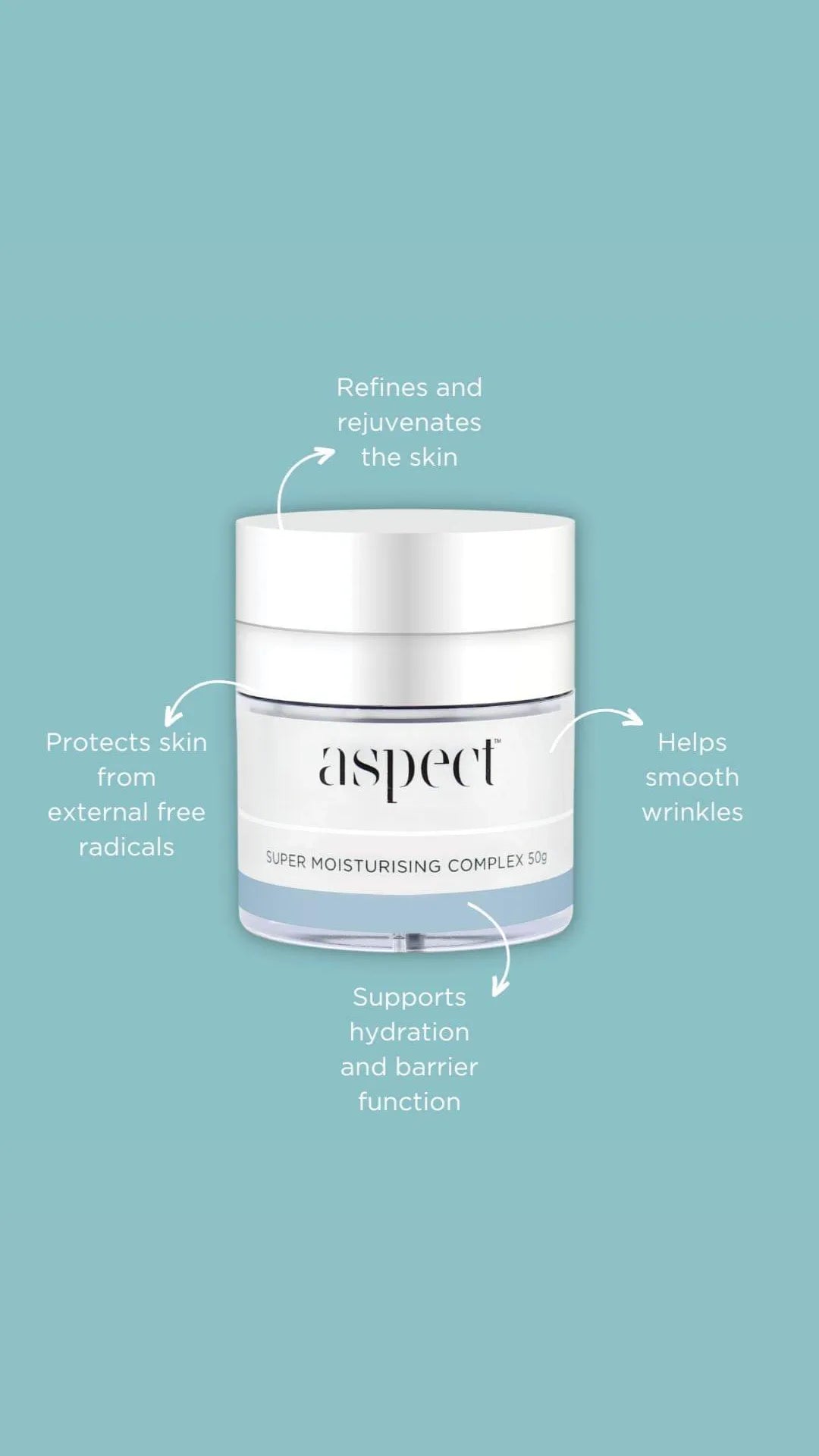 ASPECT GOLD SMC 50G (Super Moisturising Complex) Face Cream - Exquisite Laser Clinic