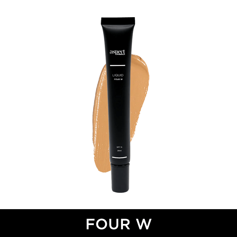 aspect makeup makeup Liquid #4 (medium Tan /Warm Shade) Aspect Makeup Liquid Foundation