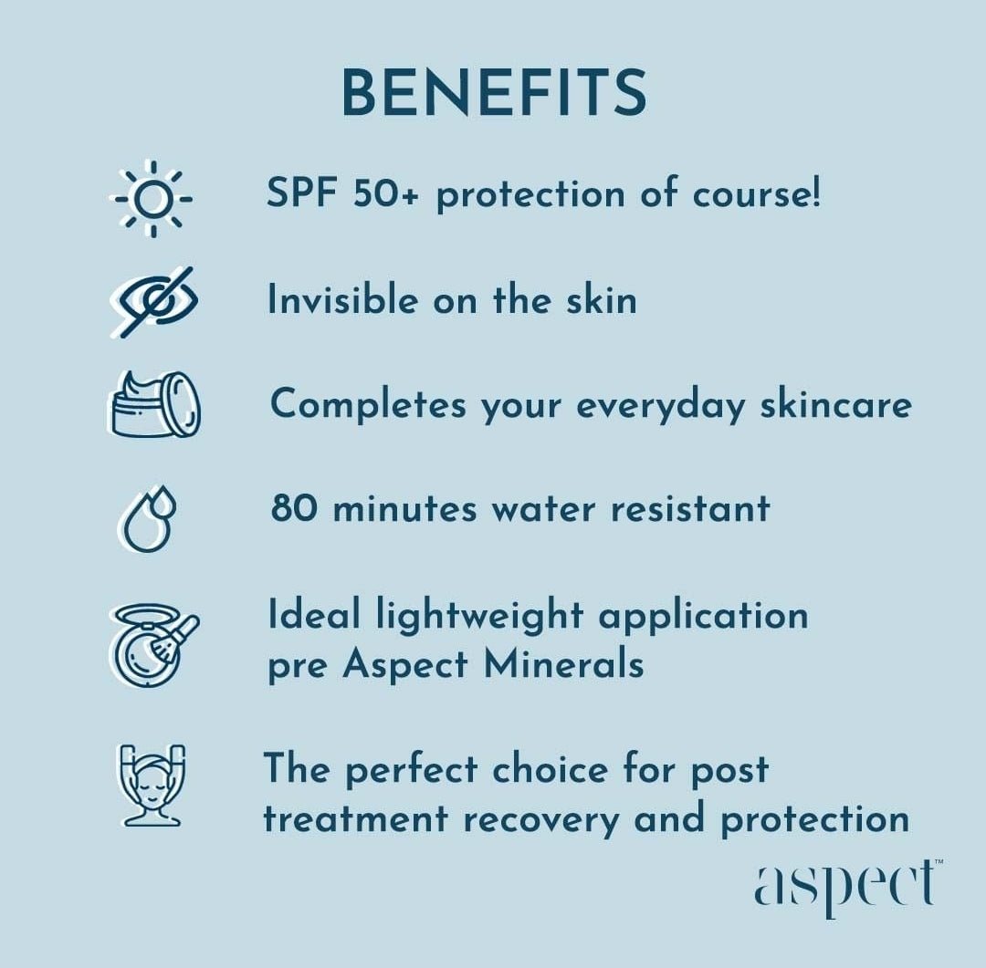 ASPECT SUN PHYSICAL SPF 50+ NEW Product - Exquisite Laser Clinic