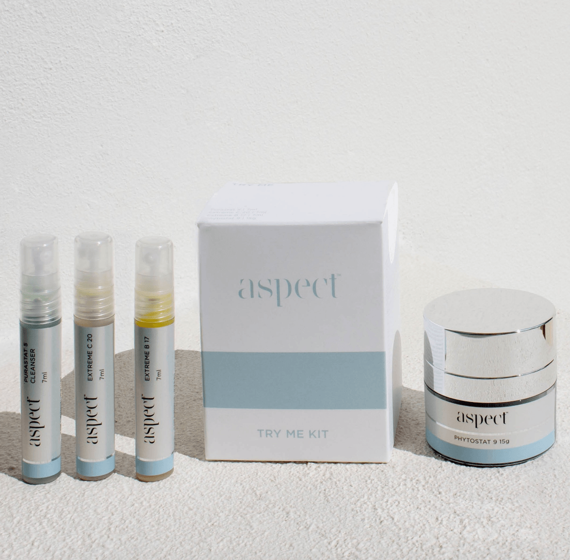Aspect Try Me kit - Exquisite Laser Clinic