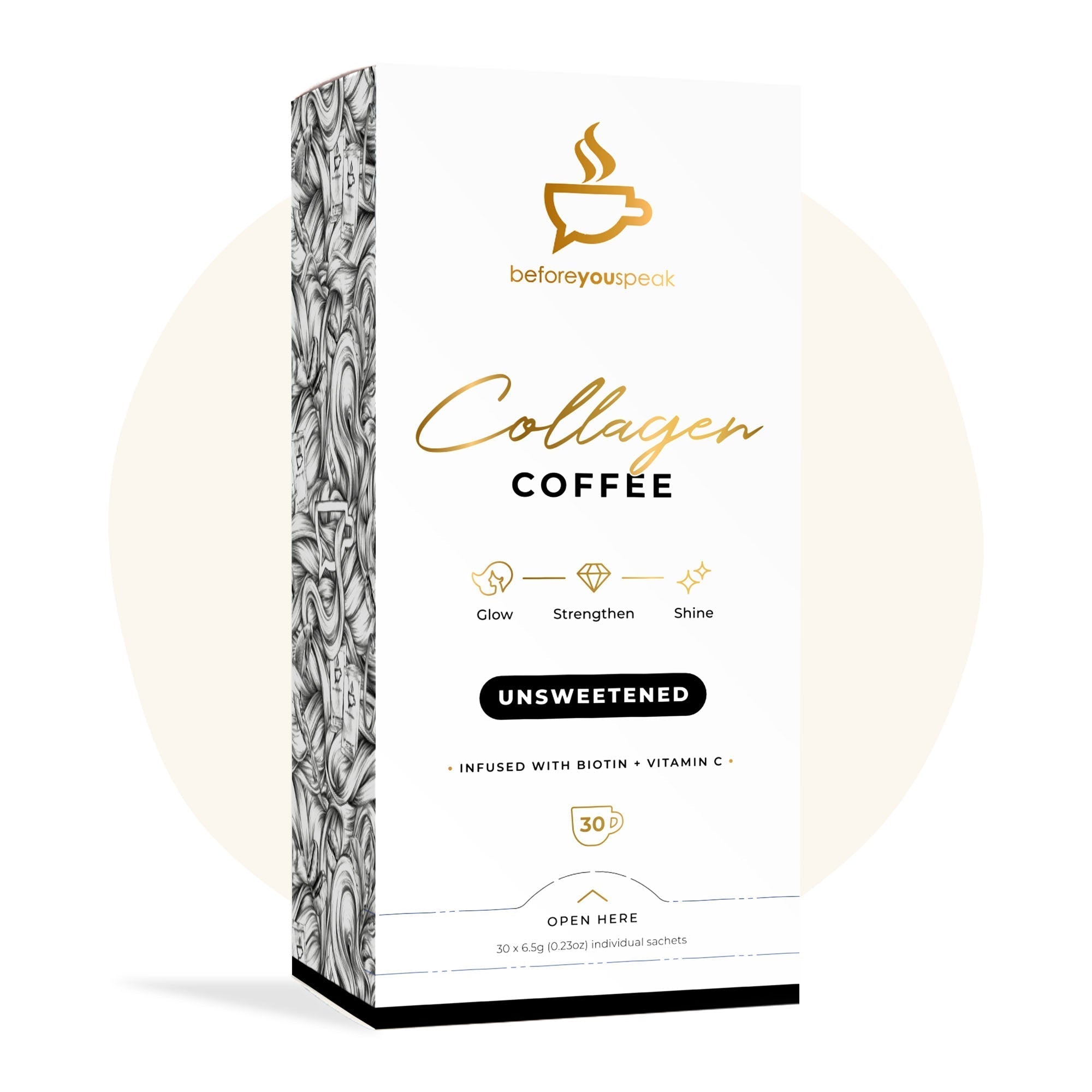 BEFORE YOU SPEAK Coffee BEFORE YOU SPEAK Collagen Coffee Unsweetened