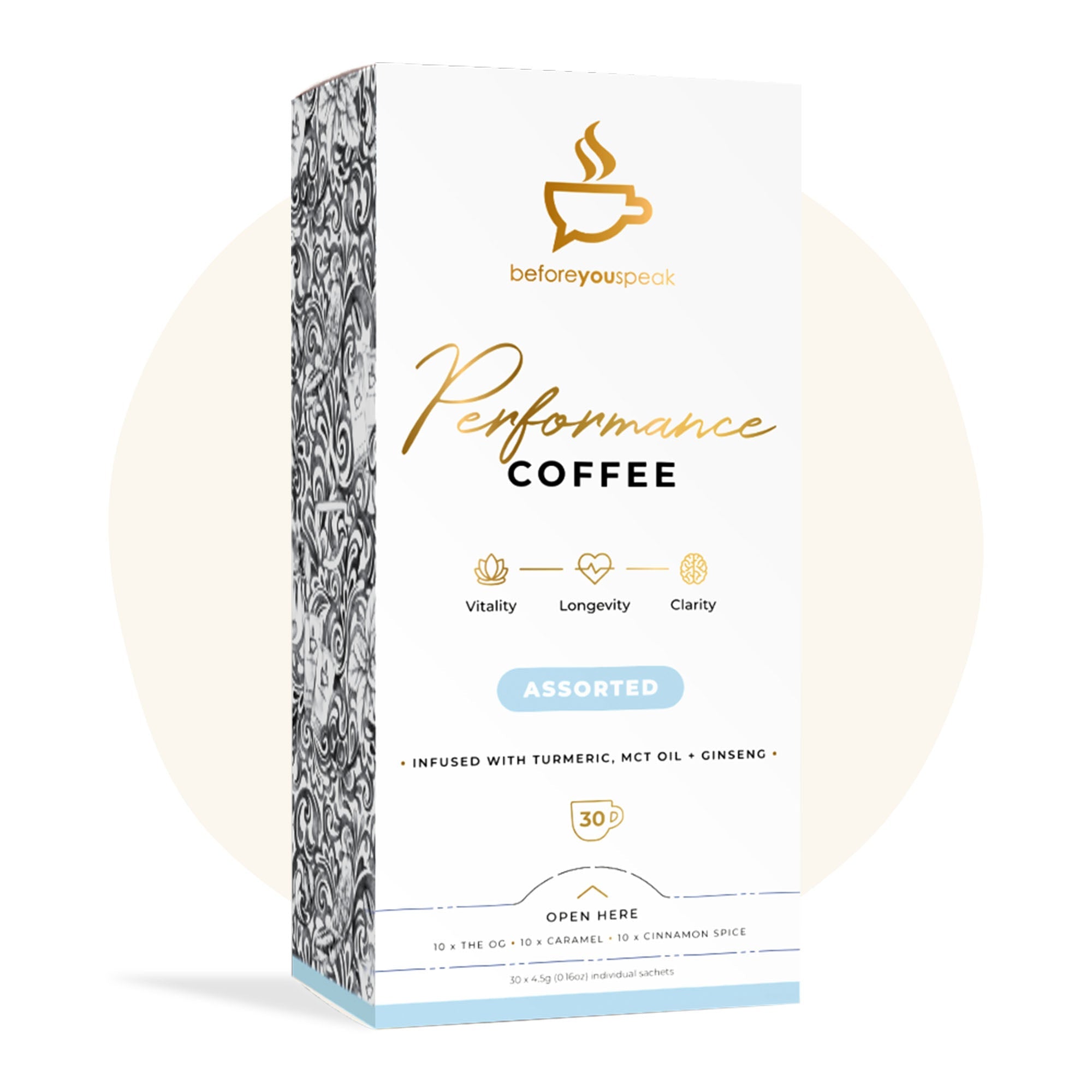 BEFORE YOU SPEAK Coffee BEFORE YOU SPEAK High Performance Coffee Assorted