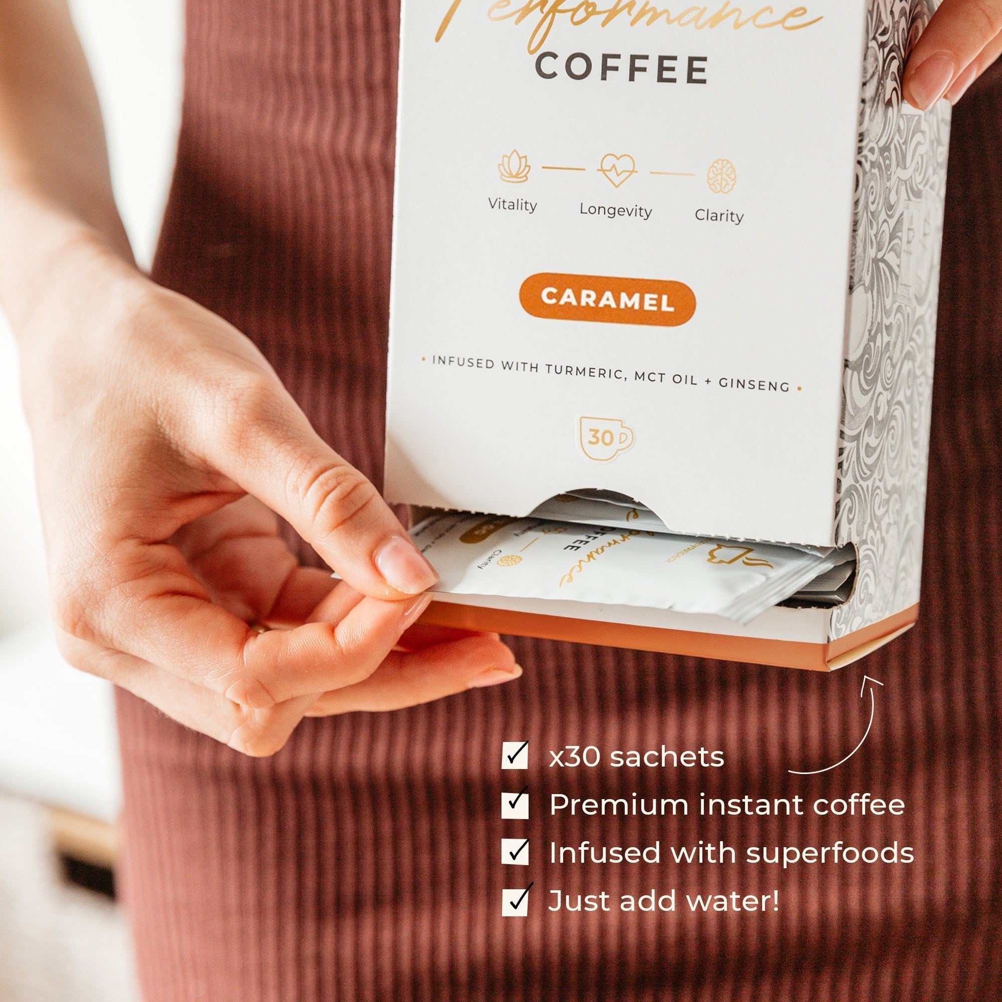 BEFORE YOU SPEAK Coffee BEFORE YOU SPEAK High Performance Coffee Caramel
