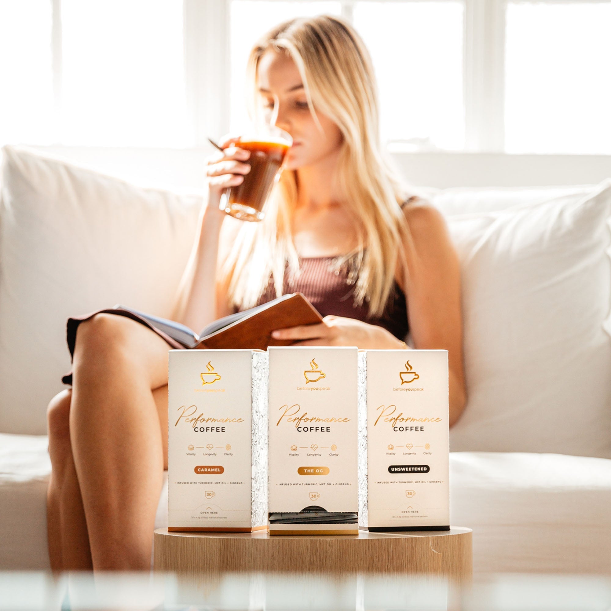 BEFORE YOU SPEAK Coffee BEFORE YOU SPEAK High Performance Coffee Unsweetened