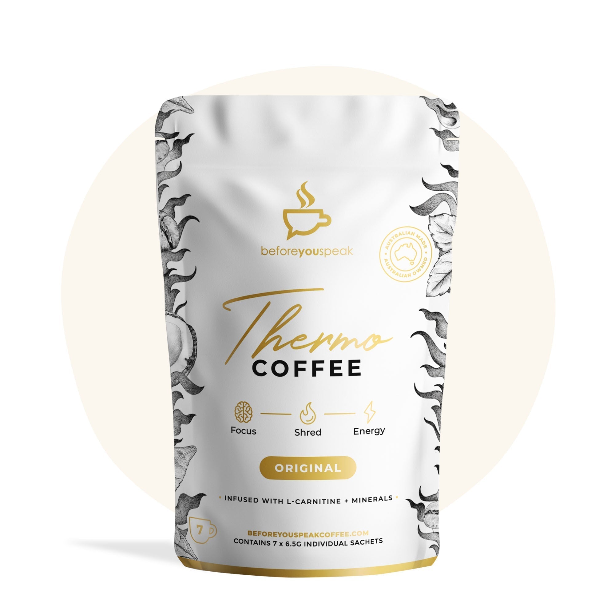 BEFORE YOU SPEAK Coffee BEFORE YOU SPEAK Thermo Coffee Octane (7PACK)