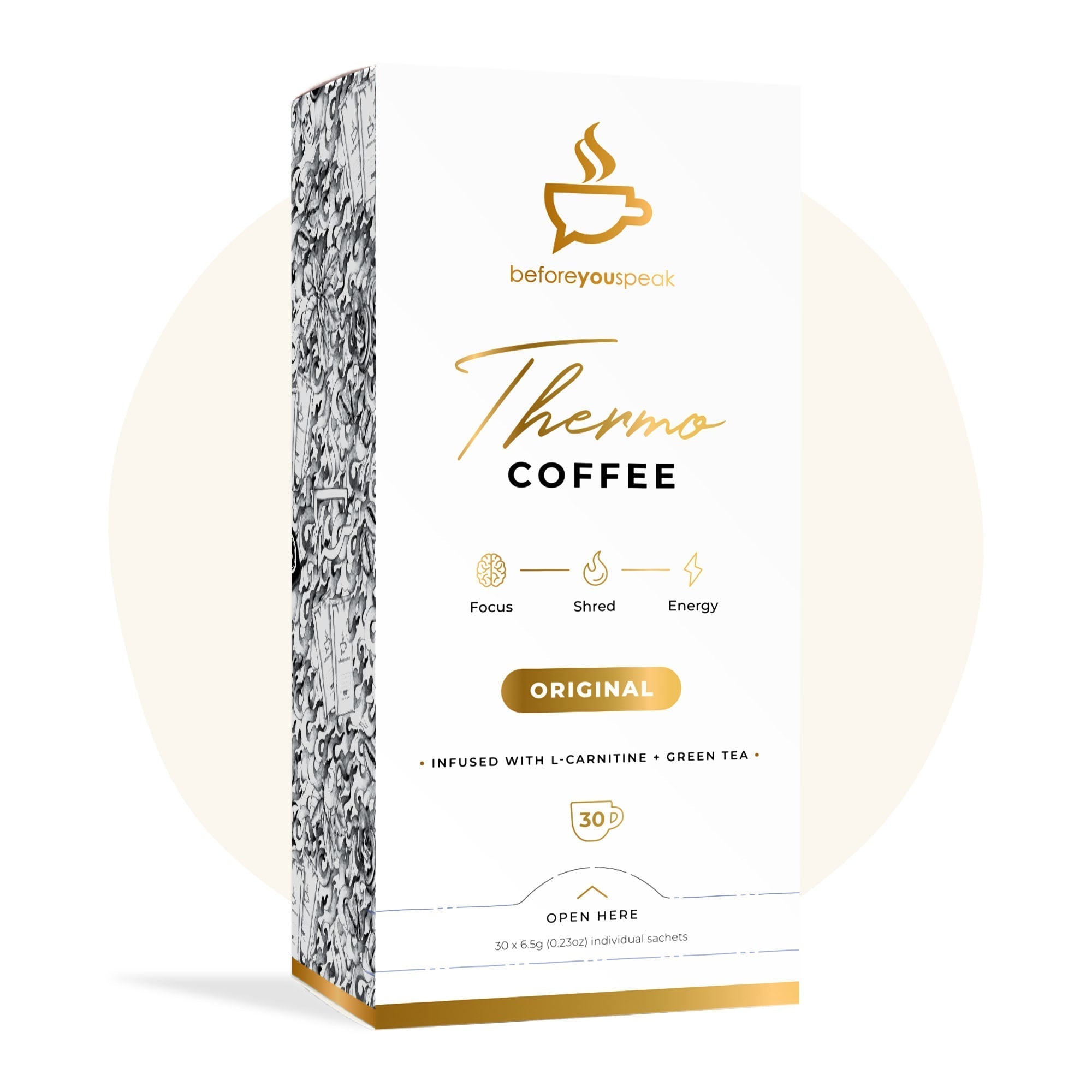 BEFORE YOU SPEAK Coffee BEFORE YOU SPEAK Thermo Coffee Original