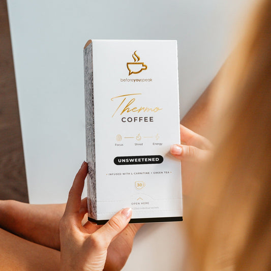 BEFORE YOU SPEAK Coffee BEFORE YOU SPEAK Thermo Coffee UNSWEETENED