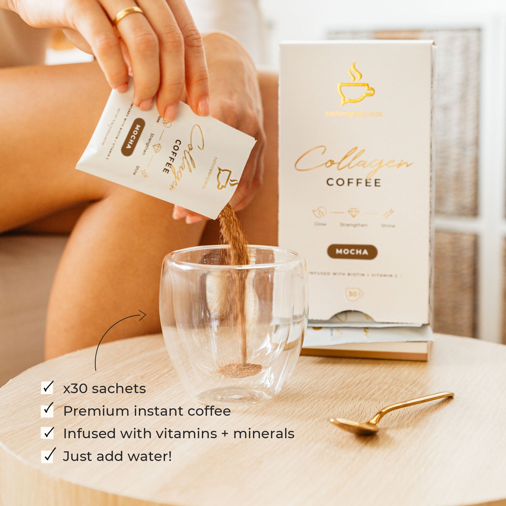 Collagen Coffee Glow Mocha - Exquisite Laser Clinic