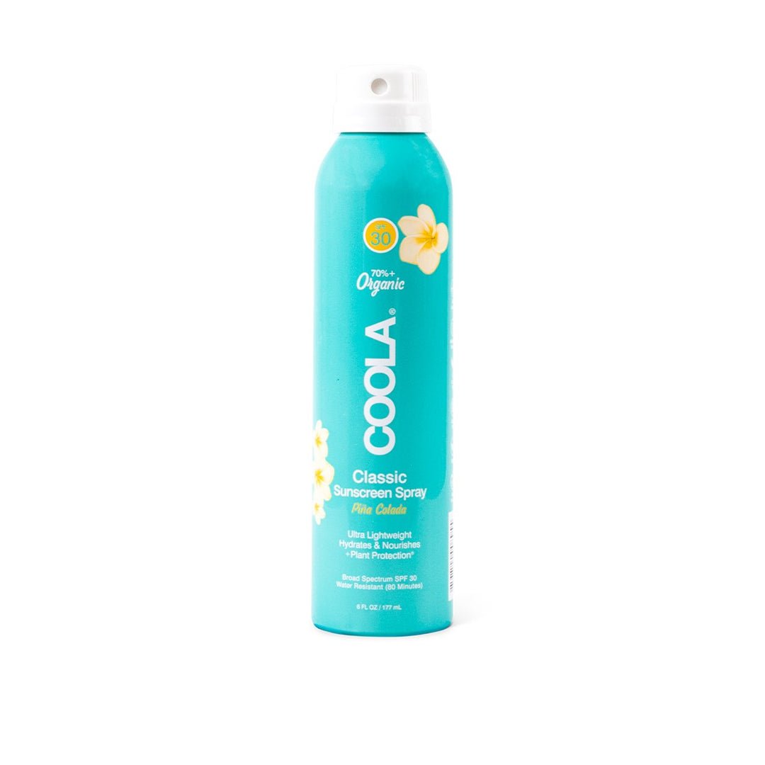 COOLA Classic Body Organic Sunscreen Spray SPF30 Pina Colada - Exquisite Laser Clinic