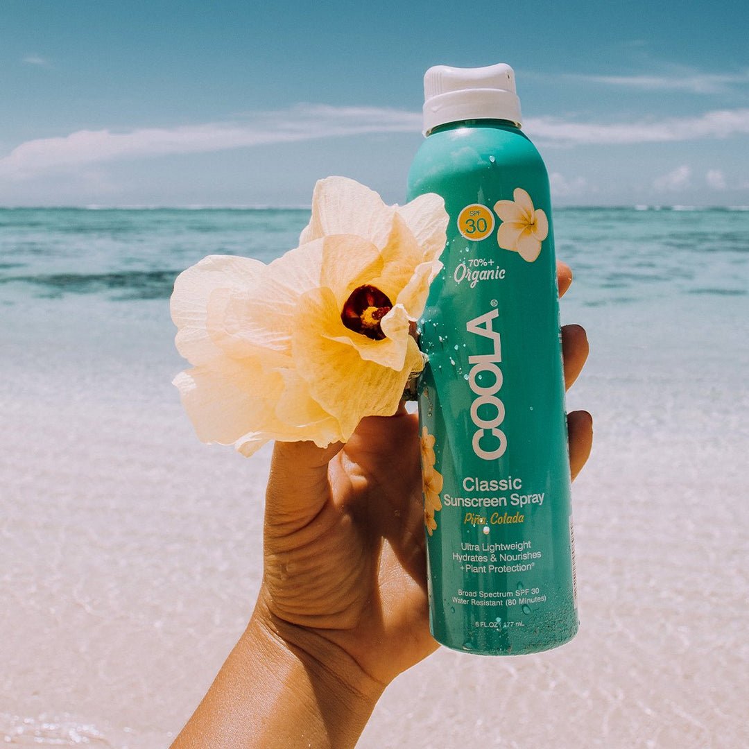 COOLA Classic Body Organic Sunscreen Spray SPF30 Pina Colada - Exquisite Laser Clinic