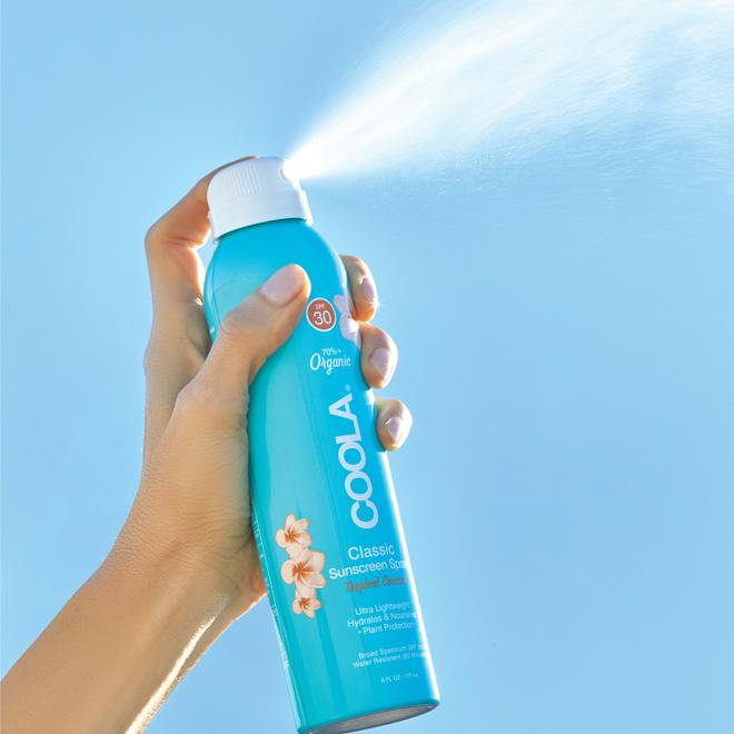 COOLA Classic Body SPF 30 Sunscreen Spray Tropical Coconut - Exquisite Laser Clinic